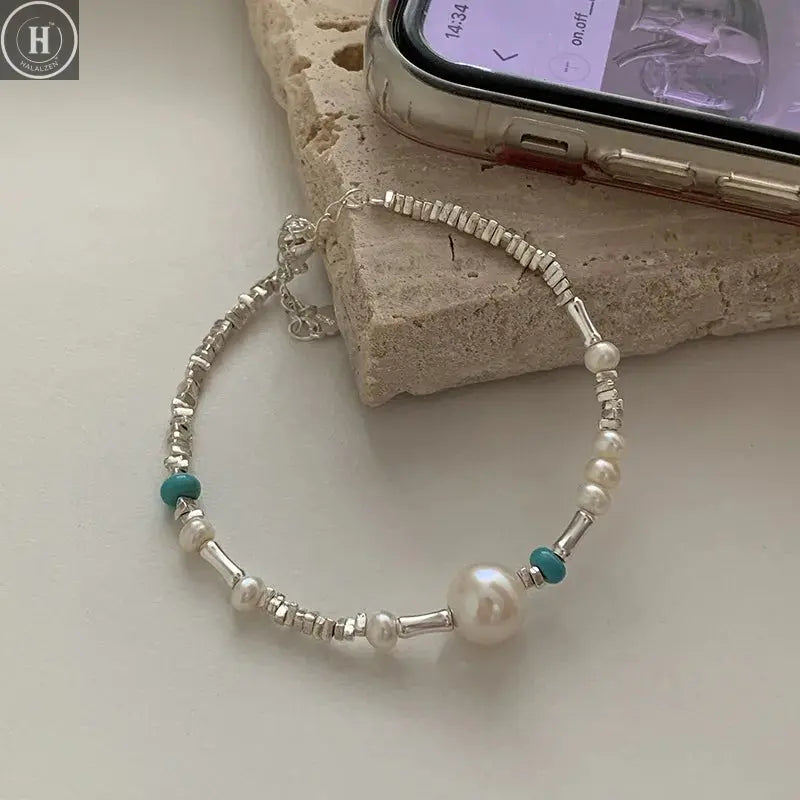 VENTFILLE 925 Sterling Silver Butterfly Bracelet for Girl Bead String Design Insect Fashion Versatile Jewelry Gift Dropshipping HALALZEN