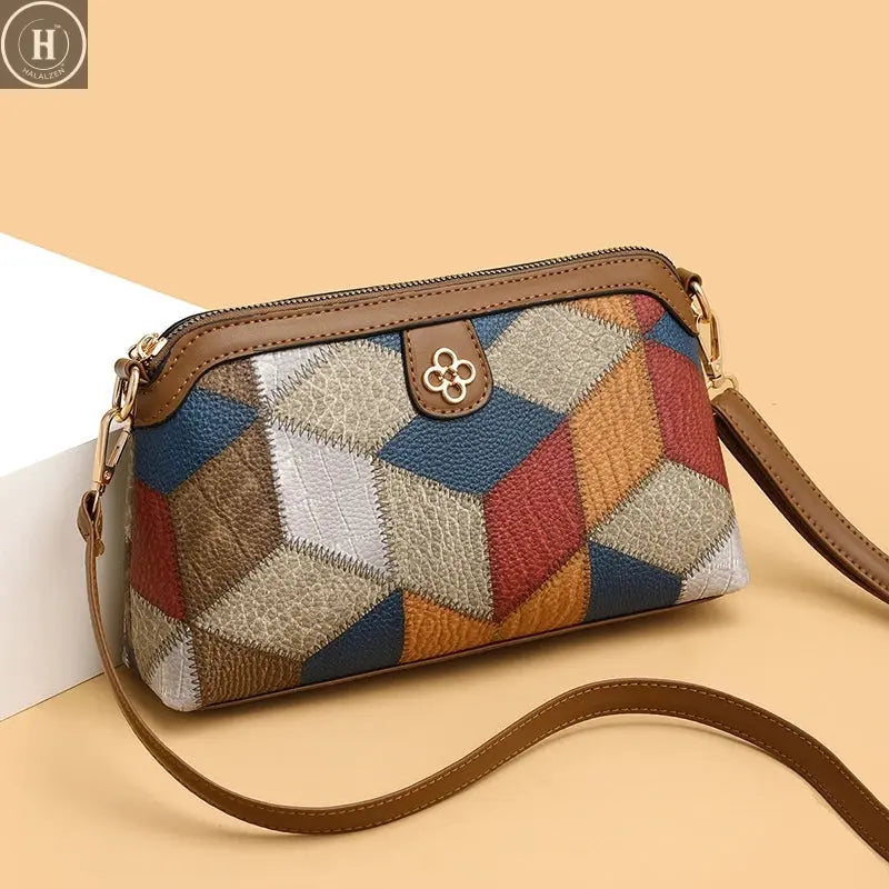 New Fashion Women's Bag Small Purse Crossbody Phone Bag Luxury Multi Layered Messenger Handbag and Purse HALALZEN