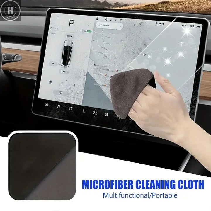 Ultra-Fine Microfiber Car Touchscreen Cleaning Cloth, Microfiber Touchscreen Cleaning Cloth for Dashboard and Display Screen HALALZEN
