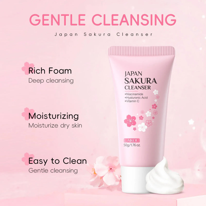 Japan Sakura Gentle Face Wash