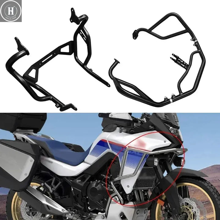 For 2023 2024 HONDA XL750 XL 750 TRANSALP 750 Stunt CageMotorcycle Frame Protection Bars Engine Guard Highway Crash Bars Bumper HALALZEN