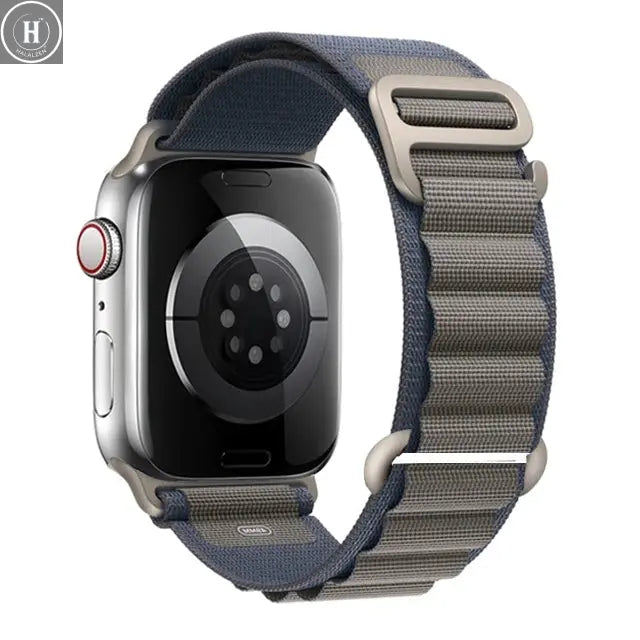 for Apple watch Straps 45mm 46mm 49mm 42mm iwatch Band 44mm 40mm Nylon Alpine bracelet correa Series 10 9 8 7 6 11 SE Ultra 2 3 HALALZEN