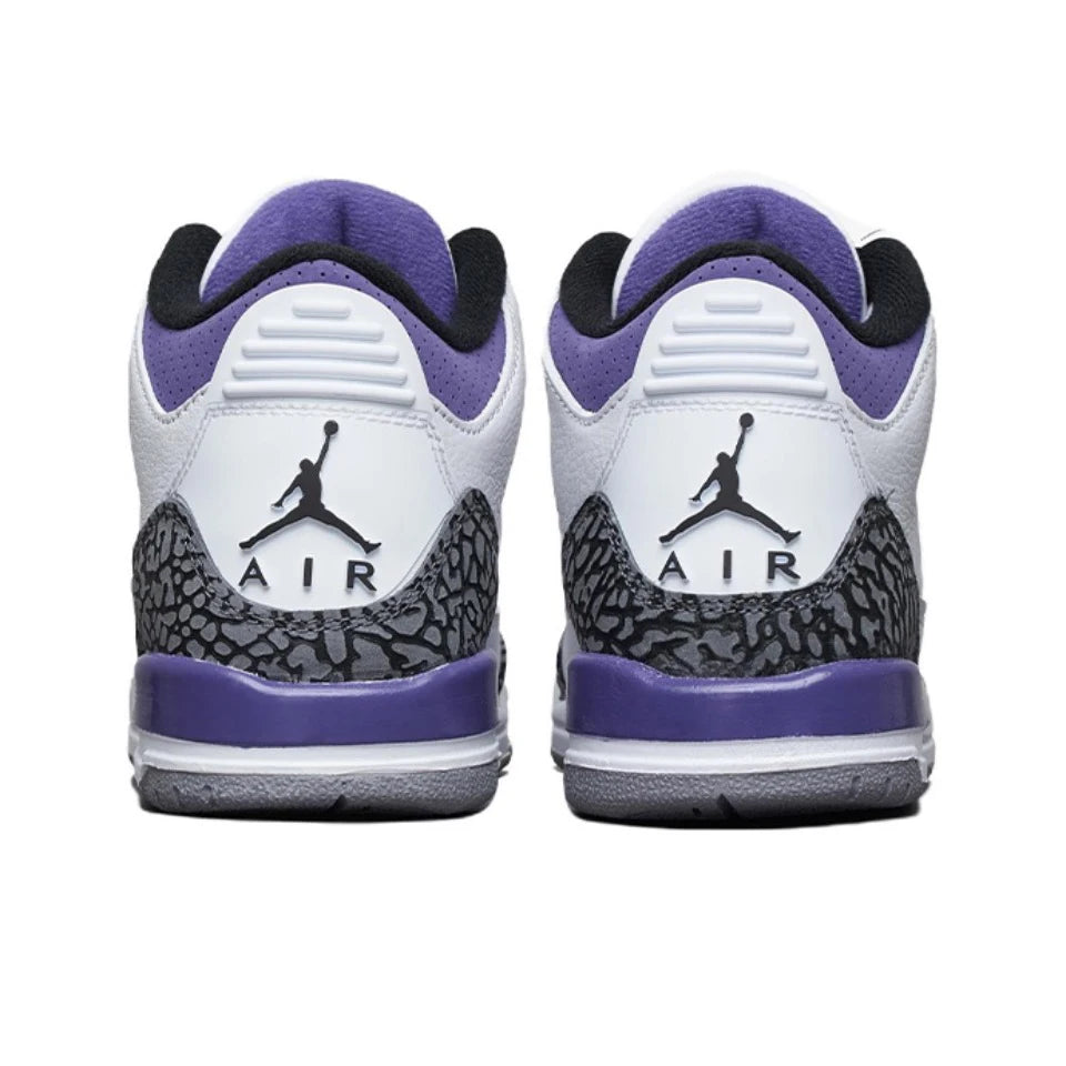 Original Air Jordan 3 “White Cement" GS Size For Women Classic Casual Retro Basketball Sneakers