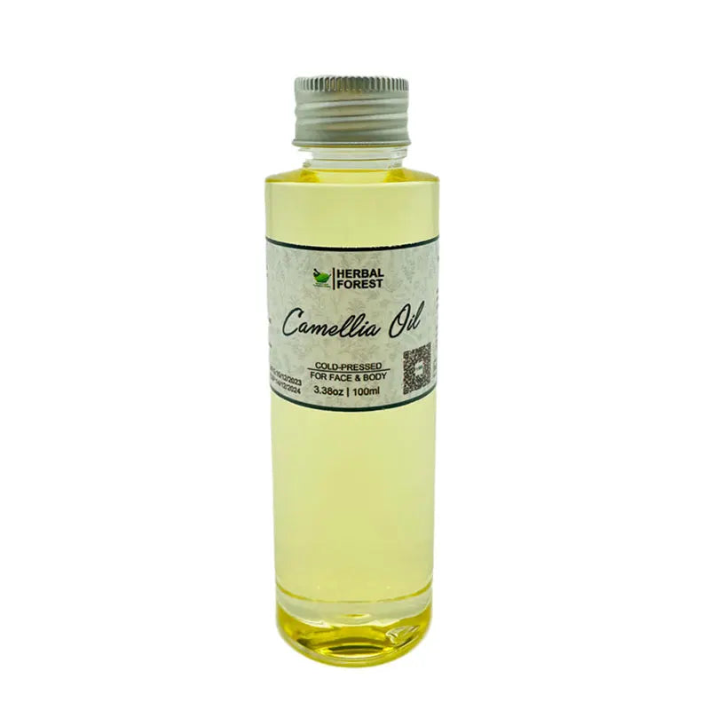 Natural Camellia Oil China Rich in Vitamins Antioxidant Increases Skin Elasticity Removes Wrinkles Increases Hair Shine Body Oil HALALZEN