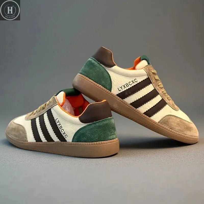 Hot Selling Leather Shoes Running Men Casual Skate Shoes Sneakers Summer Trainers Board Shoes Free Shipping 2025 New Breathable Halalzen UK