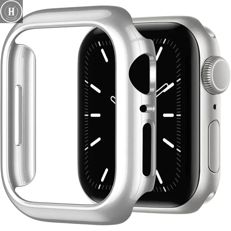 Case for Apple Watch 45mm 41mm 40mm 44mm 42mm 46mm Protective Cover Matte Hard PC Bumper Frame No Glass iWatch 10 SE 9 8 7 6 5 4 HALALZEN