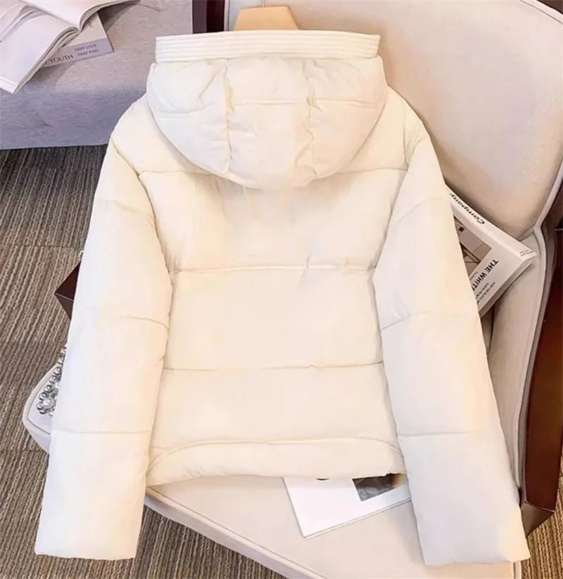 2024 New Women Jacket Winter Parka Down Cotton JacketsLoose Thick Warm Hooded Parkas Casual Long Coat Waterproof Outwear