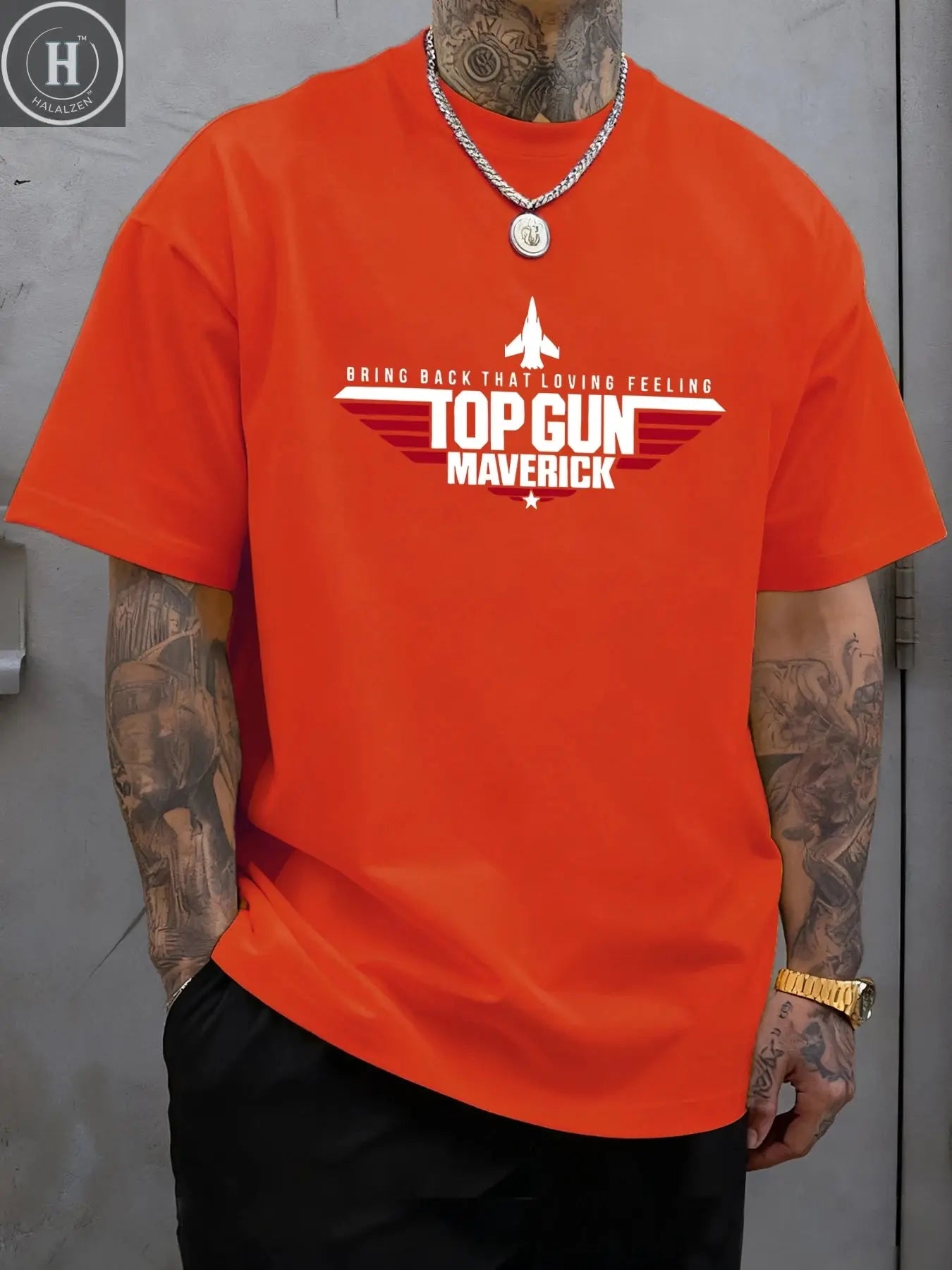 Top Gun Maverick Printing T Shirts Man Cotton Fashion T-Shirt Unisex Casual Oversize Clothes Soft Summer Trendy Street Tops HALALZEN