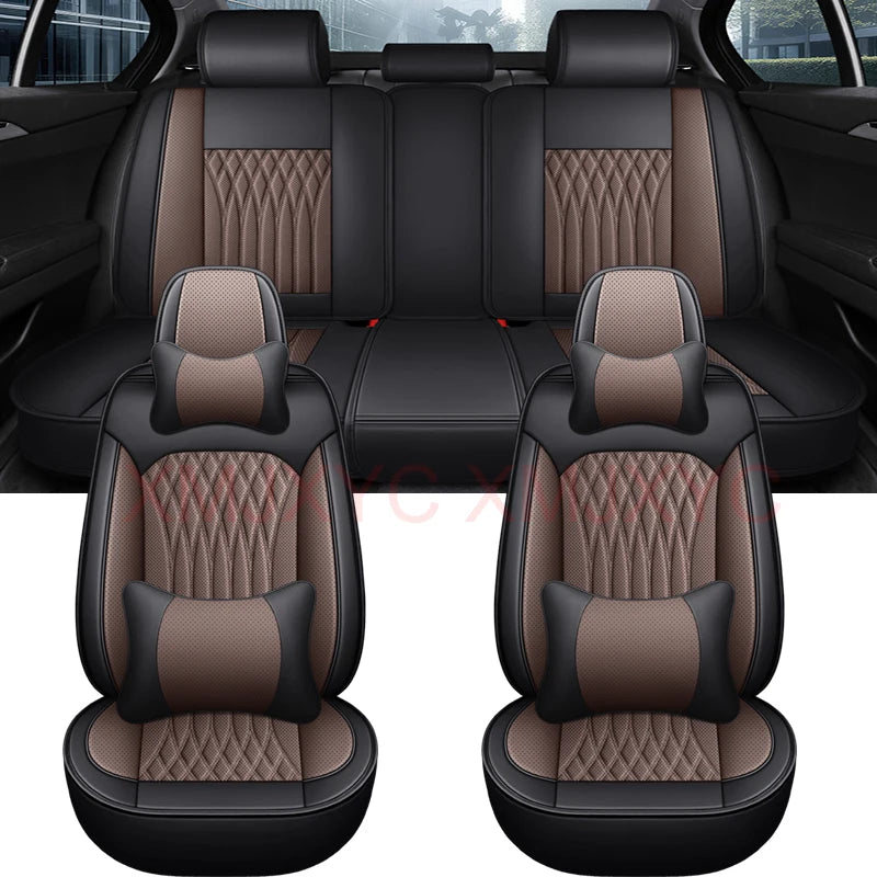 Pu Leather Universal Car Seat Cover for INFINITI FX35 ESQ EX25 JX35 M25 M35 QX50 QX56 Q50 QX60 QX70 Q60 G35 Interior Accessories