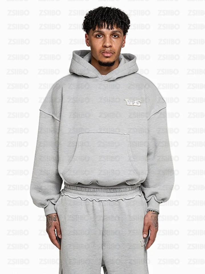 Harajuku Stylish Retro Letter Print Hoodies Graphic American Y2K Top Oversized Hoodie Couples Streetwear Goth Clothe