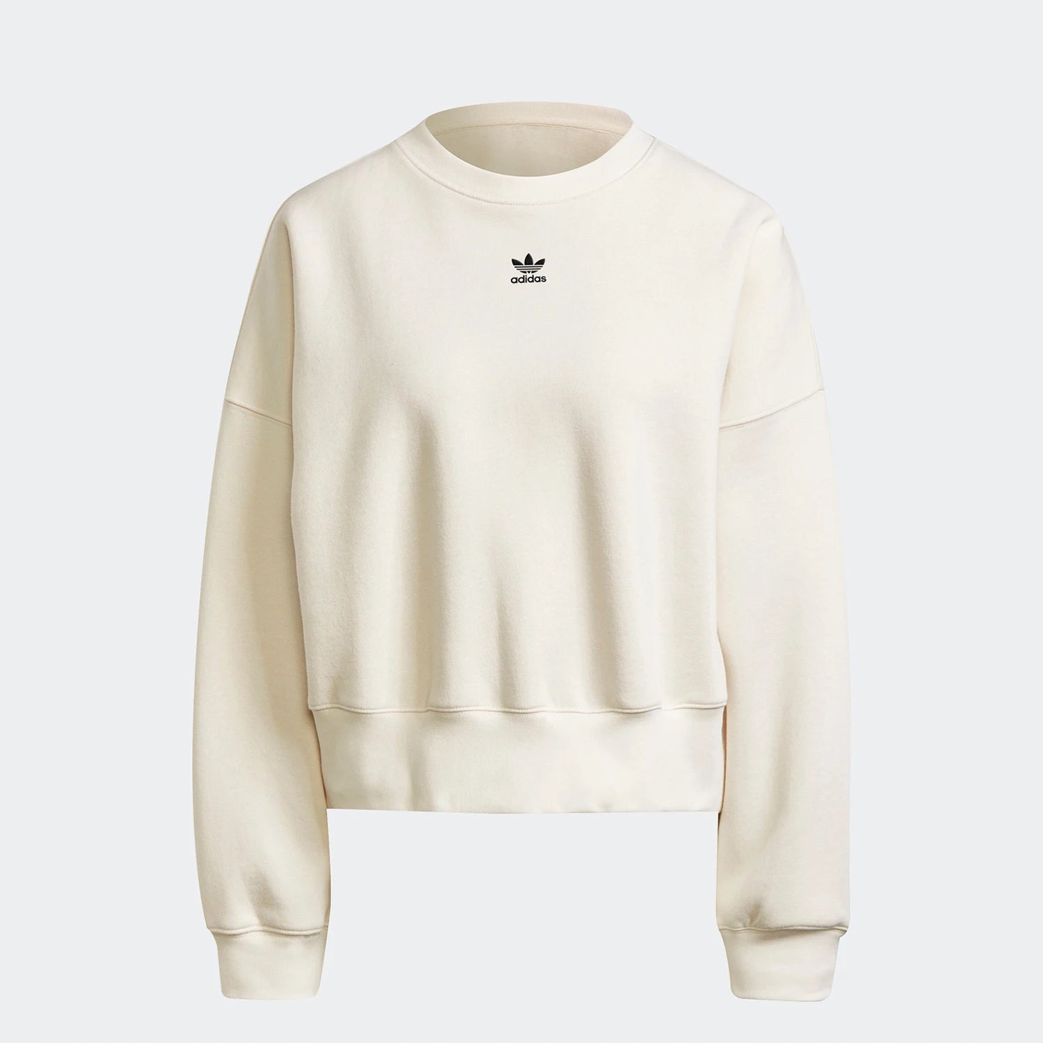 Adidas Official Authentic Women's Round Neck Logo Print Sportswear Hoodie H40022