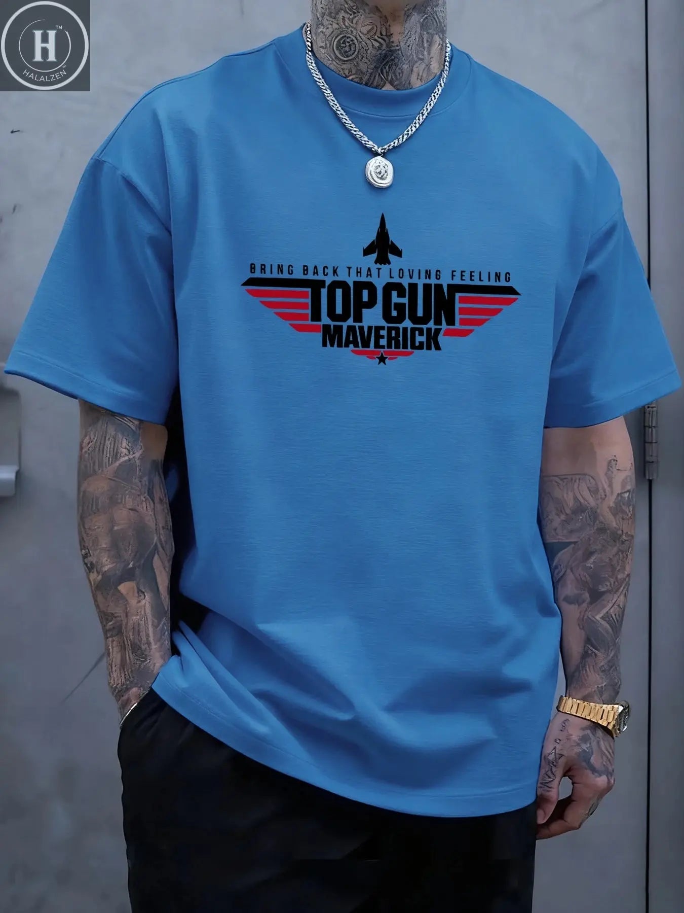Top Gun Maverick Printing T Shirts Man Cotton Fashion T-Shirt Unisex Casual Oversize Clothes Soft Summer Trendy Street Tops HALALZEN