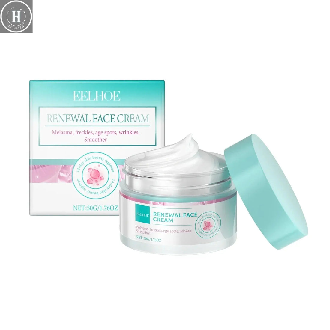 Collagen Firming Facial Cream Rejuvenation Vitamin E for Skin Renewal Deep Nourish Smooth Skin Firming Tightening Cream HALALZEN