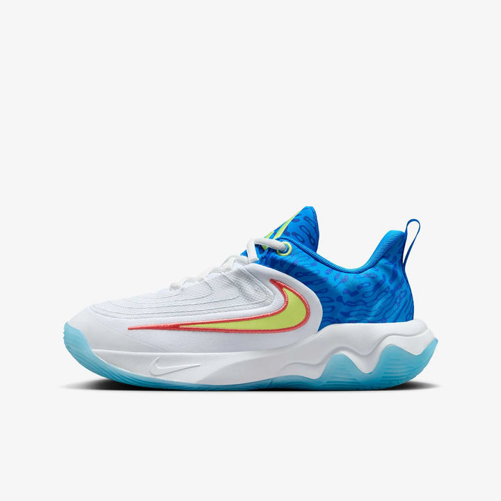 Nike Authentic New Kids' Low-Top Cushioned Retro Basketball Shoes HF1181-100