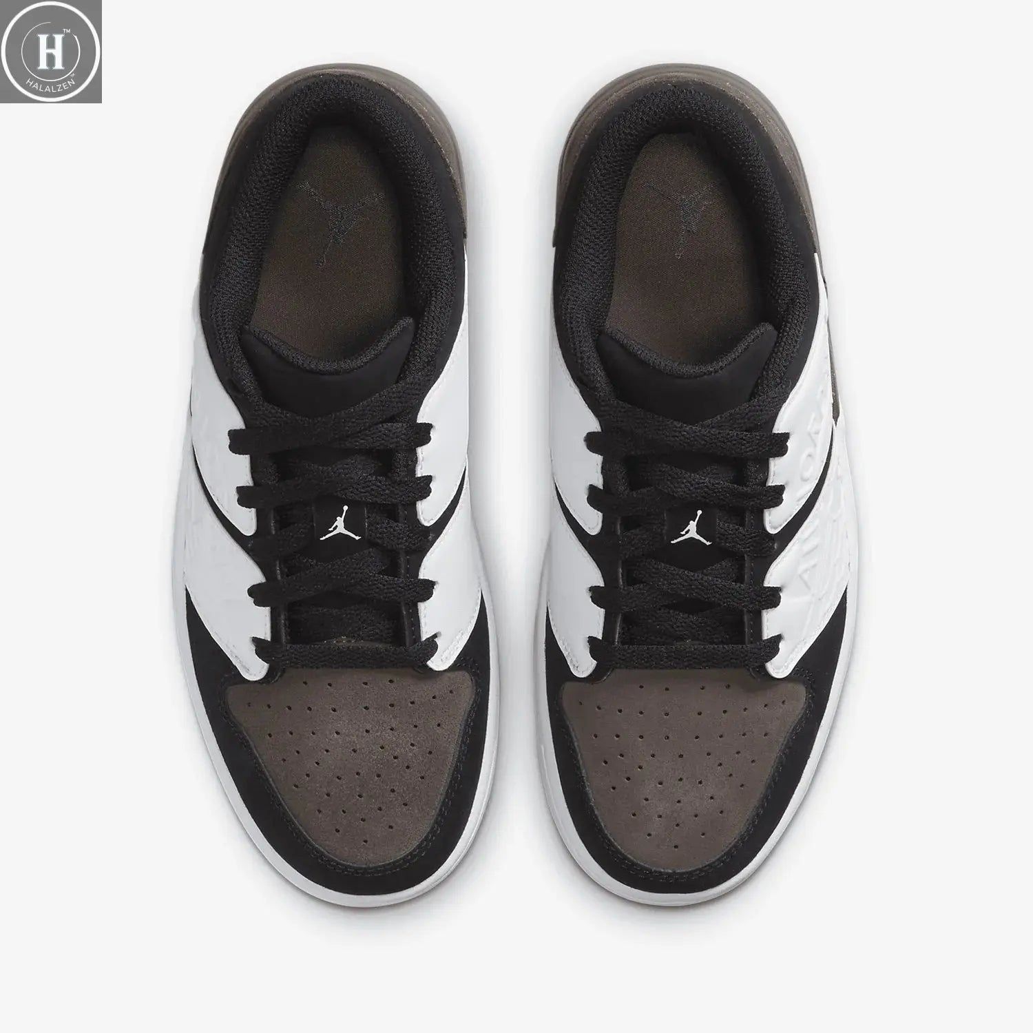 Nike genuine Air Jordan GS women's children's cushioned casual shoes FB4412-102 HALALZEN