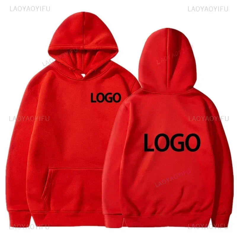 2024 Custom Printed Men Women Hoodie Loose Casual Clothing Fashion LongSleeve Hooded Pullover Personality Streetwear Sweatshirts