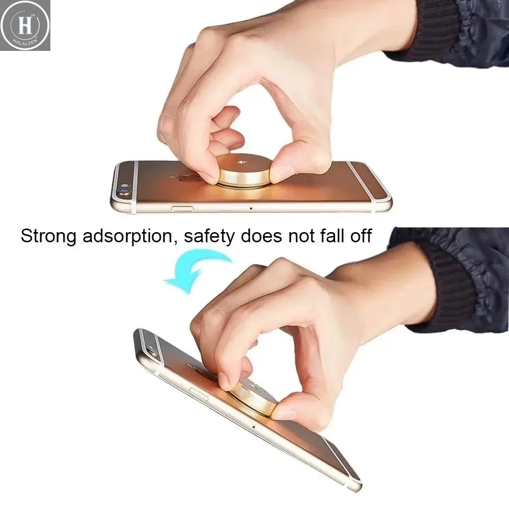 Magnetic Car Phone Holder Universal Car Phone Stand for iPhone Xiaomi Huawei Samsung Dashboard Wall Mounted Car Magnet Sticker HALALZEN