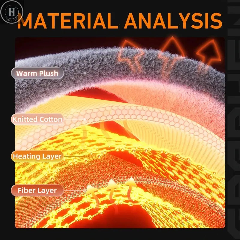 Heated Car Seat Cover Fleece Graphene Fast Car Seat Heater 12/24V Warm Plush Seat Protector Car Heating Mat Winter Seat Cushion HALALZEN