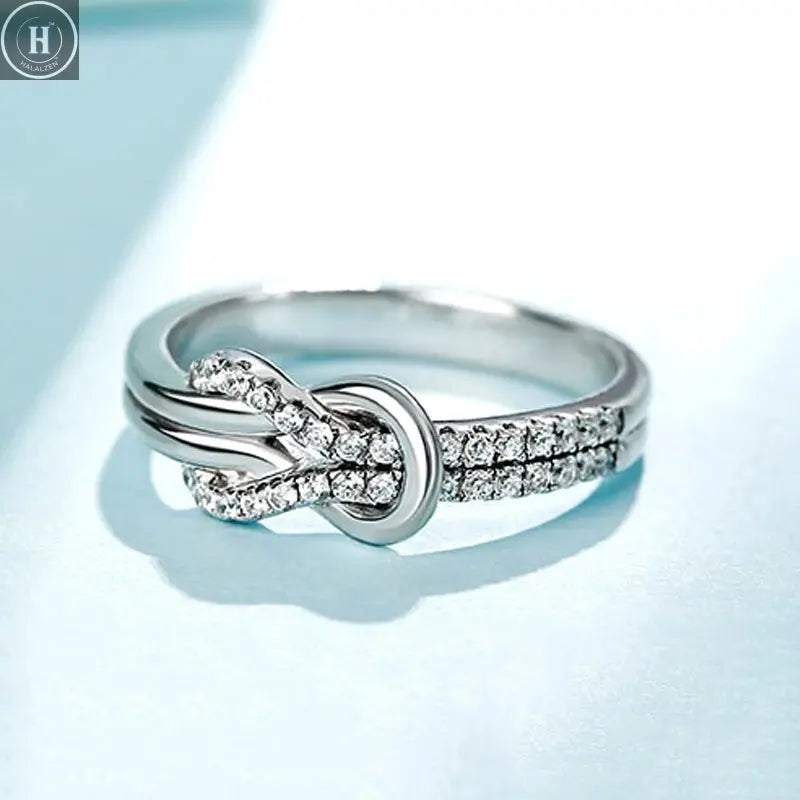 Kirin Palace 750 18K 14K Rose Gold Moissanite Ring for Women D VVS Solitaire Matching Wedding Diamond Band Engagement Christmas HALALZEN