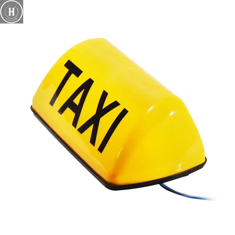 12V DC Taxi light Suction Magnet Roof Waterproof Top Sign Magnetic imeter Cab Lamp Light Signal Lamp Roof Top Sign Light TAXI HALALZEN