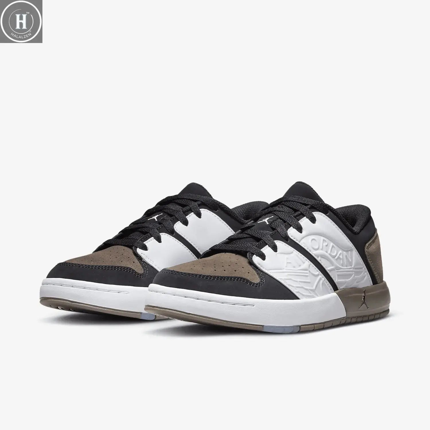 Nike genuine Air Jordan GS women's children's cushioned casual shoes FB4412-102 HALALZEN