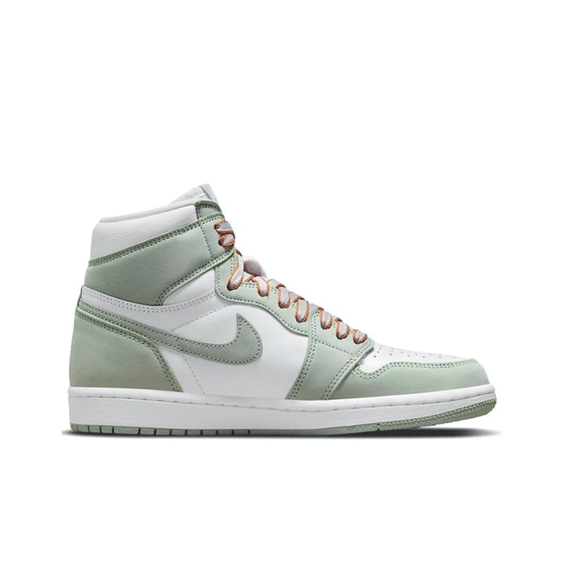 Original Jordan Air Jordan 1 High OG Retro "Silver Toe" Anti-Slip High Top Basketball Shoes Men's and Women's Sneakers