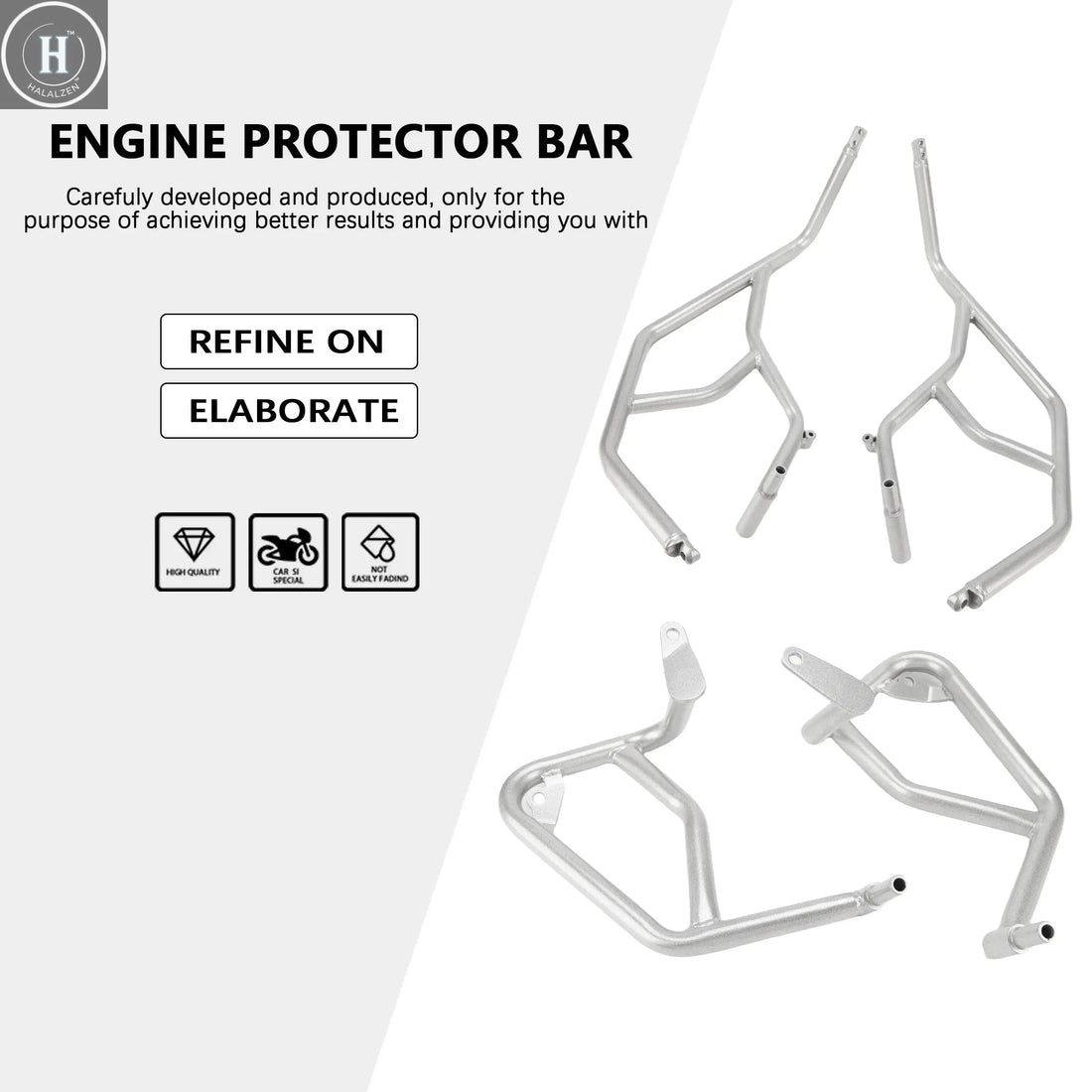 Fit For BMW S1000XR S 1000XR S 1000 XR 2020-2023 Motorcycle Highway Engine Guard Crash Bar Frame Bumper Fairing Protector Bar HALALZEN