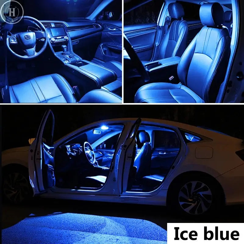 15Pcs LED Bulb Interior Dome Map Light Door Courtesy Trunk Lamp Kit For Dodge Charger 2005- 2019 2020 2021 2022 Car Accessories HALALZEN