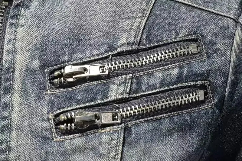 Men Denim Jackets Coats Zipper Coat Slim Fit Casual Solid Turn Down Collar Full Sleeve Regular Jacket Autumn Winter 2024