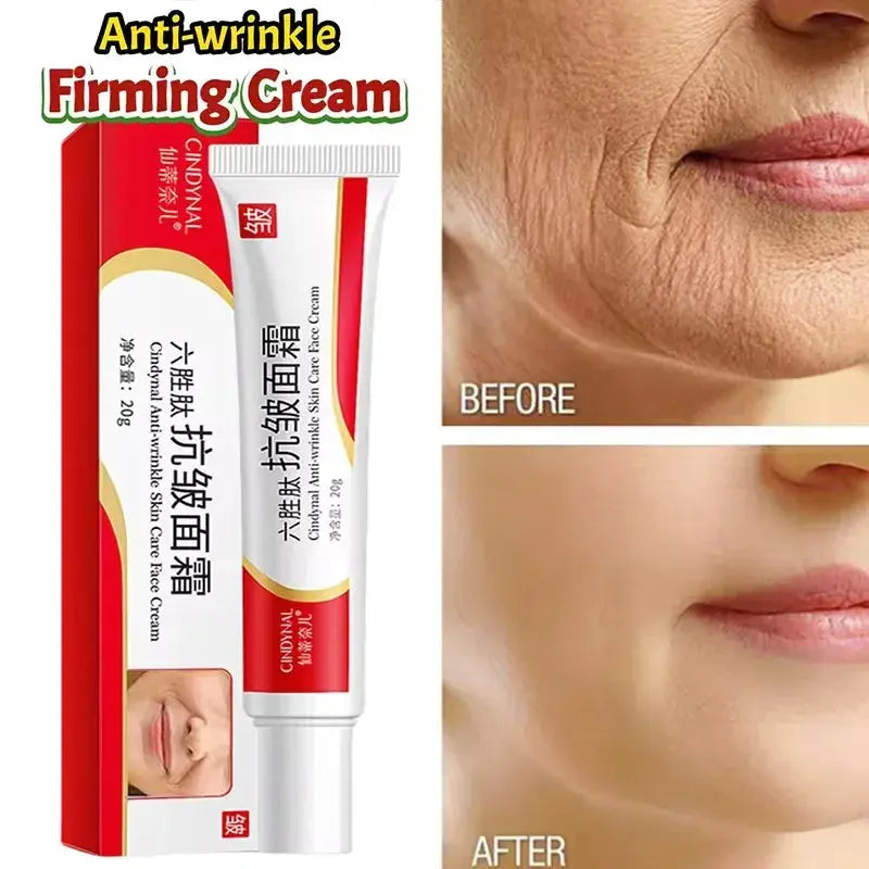 Instant Wrinkle Remover Face Cream Anti Aging Firming Lifting Fade Fine Lines Whitening Moisturizing Brighten Tighten Skin Care HALALZEN