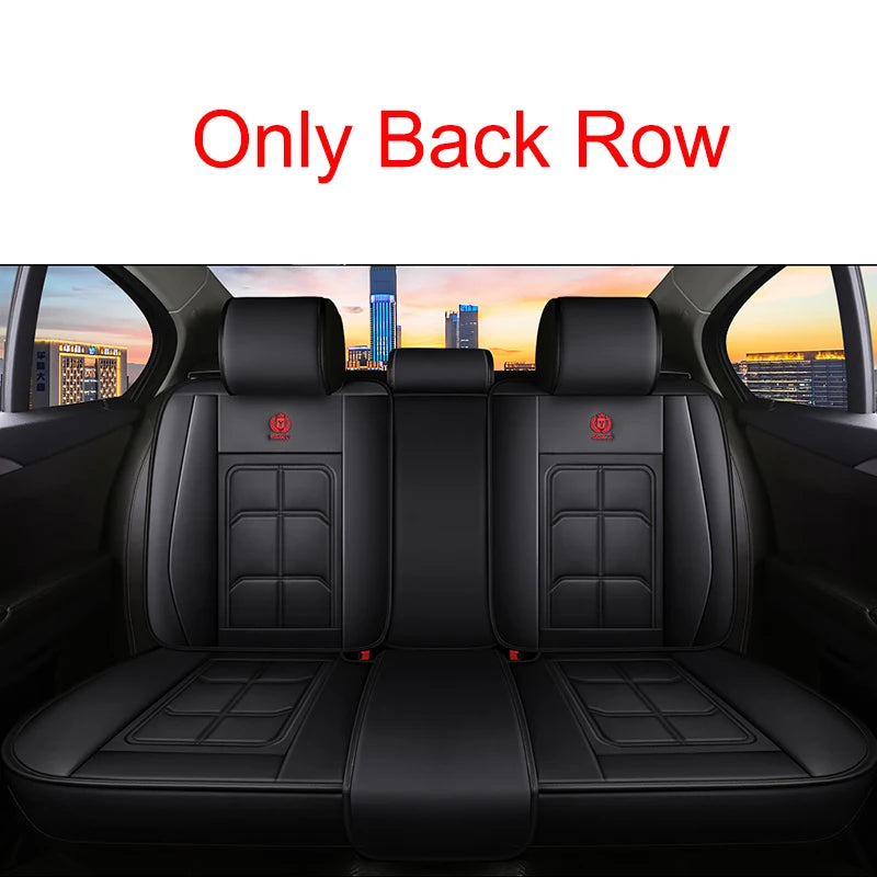 Universal Pu Leather Car Seat Cover for Most Car Models Auto Accessories Interior Details