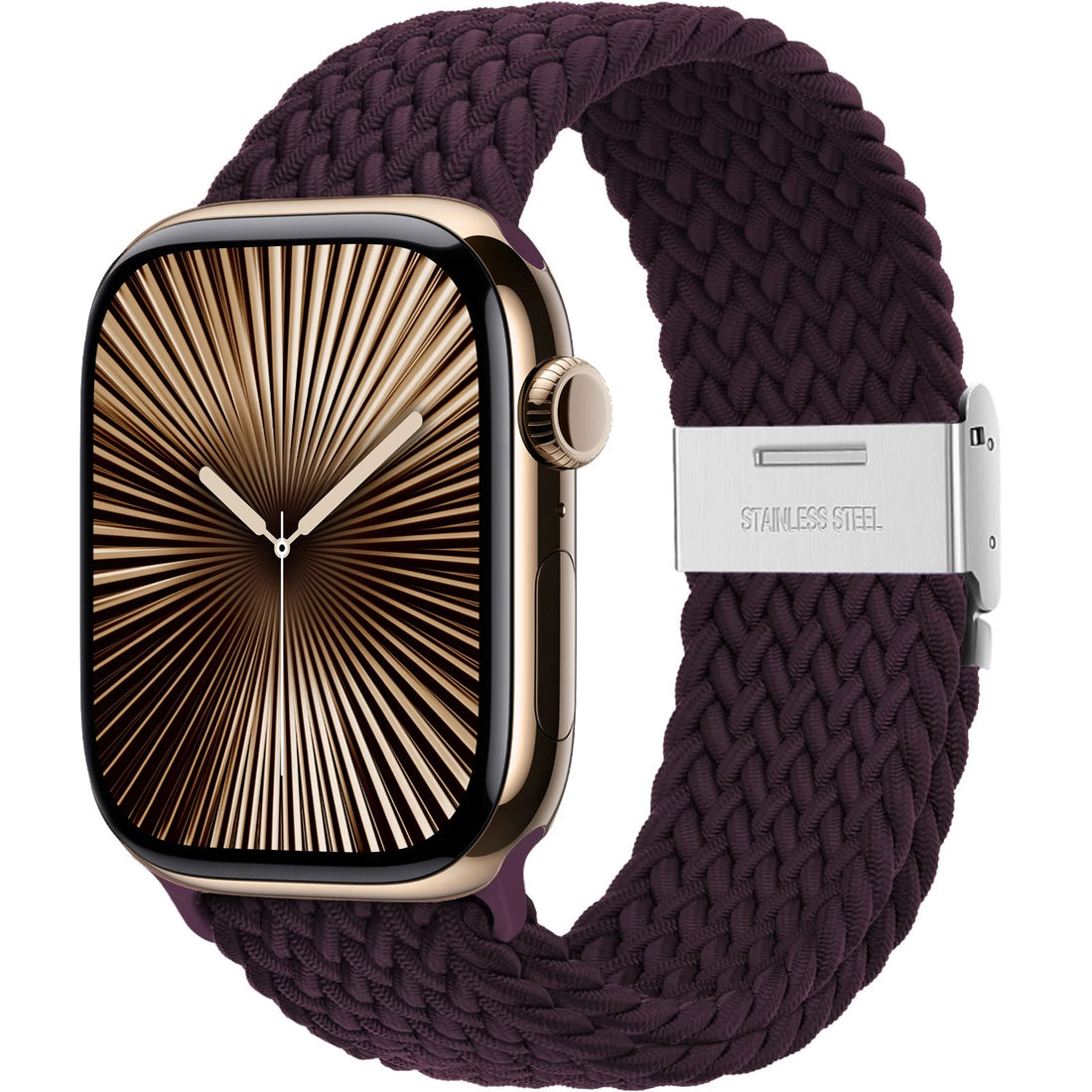 Strap For Apple watch band 46mm 45mm 44mm 49mm 40mm 41mm 42mm Braided loop correa bracelet iWatch series 10 8 9 7 5 se 6 4 Ultra