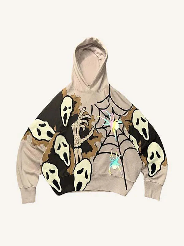 Oversize 3D Graphic Hoodie Streetwear Polyester Unisex S-6XL Black Trendy Y2K Fashion HipHop Clothing Plus Size