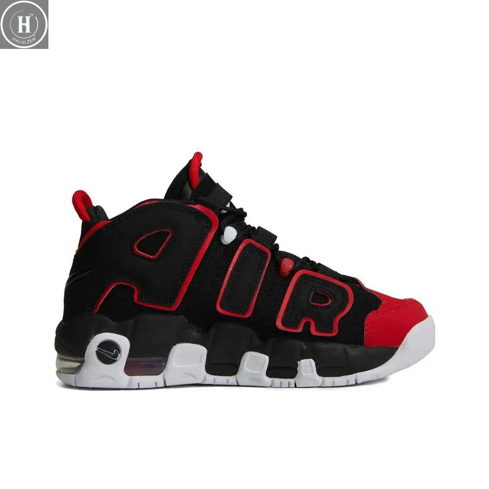 NIKE Kids' AIR MORE UPTEMPO (GS) Casual Sports Shoes FB1344-001 HALALZEN