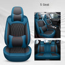  Black Blue 5 Seat