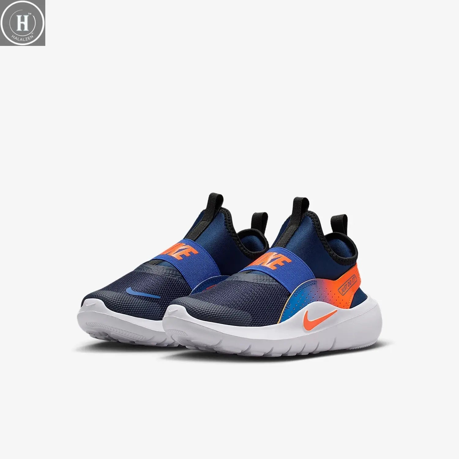 Nike genuine Flex Runner 4 Little Kid's Daily Lightweight Sports Shoes IF2894-401 HALALZEN