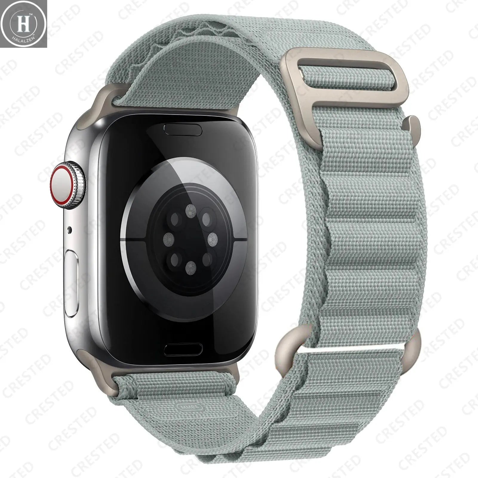 for Apple watch Straps 45mm 46mm 49mm 42mm iwatch Band 44mm 40mm Nylon Alpine bracelet correa Series 10 9 8 7 6 11 SE Ultra 2 3 HALALZEN