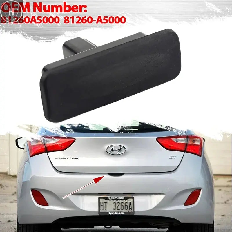 For Hyundai Elantra GT I30 Kia Ceed 2013-2018 81260A5000 1PC Rear Trunk Lock Tailgate Opening Button Boot Release Switch HALALZEN