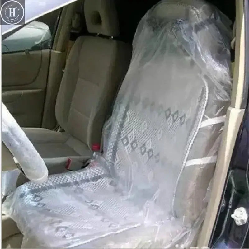 50Pcs Disposable Car Seat Covers Protective Cover for Beauty Repair Waterproof Care Cleaning Beauty Car Seat Protector Universal HALALZEN