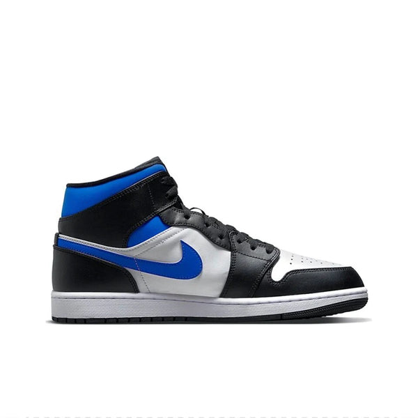 Jordan Air Jordan 1 Mid "White Royal" Retro Basketball Shoes Men's Sneakers