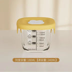Mini Glass Bowl with Silicone Lid