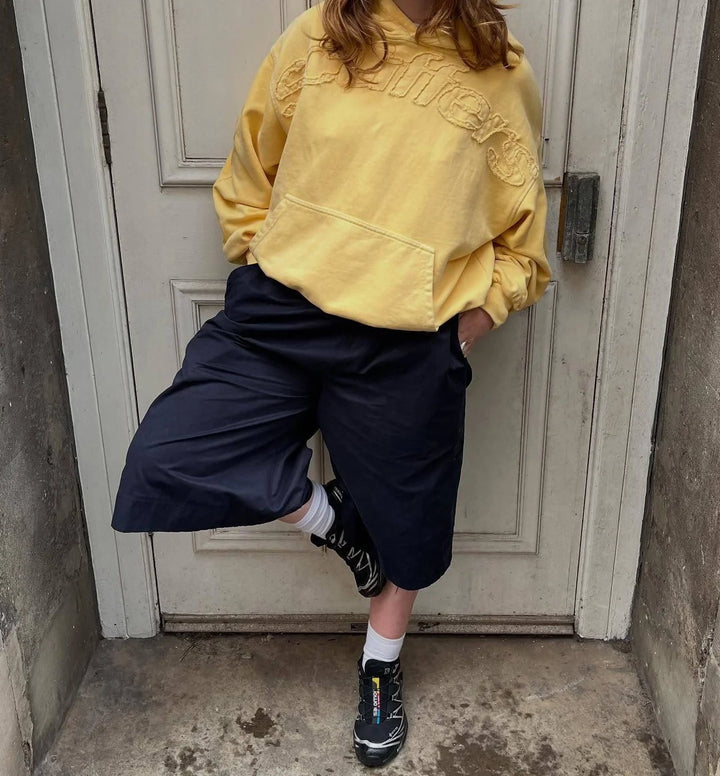 Y2K Fashion Simple Fresh Style Pink Loose Pullover Sweatshirts Europe Street Harajuku Casual Cotton Comfort Anime Hoodies Coat