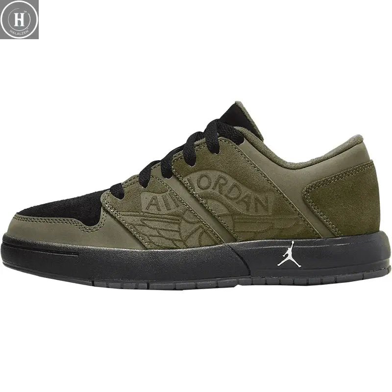Nike genuine Jordan GS women's and children's replica low top sports shoes FB4412-200 HALALZEN