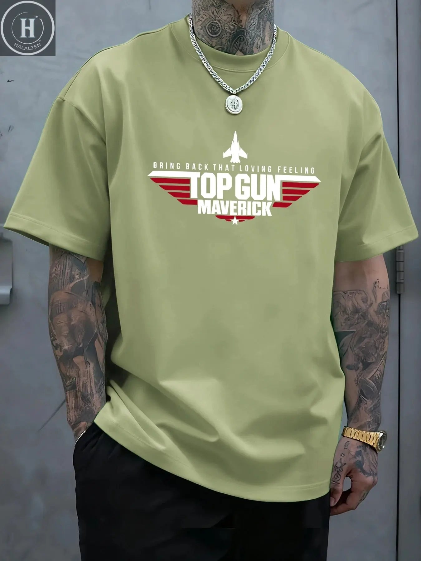 Top Gun Maverick Printing T Shirts Man Cotton Fashion T-Shirt Unisex Casual Oversize Clothes Soft Summer Trendy Street Tops HALALZEN