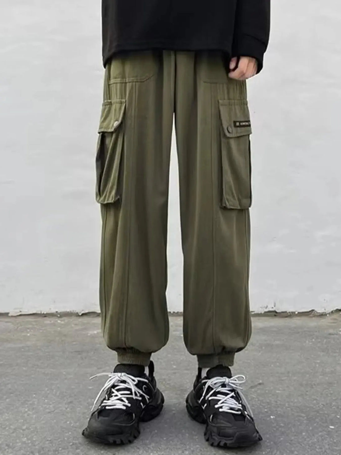 Cargo pants men's underpants underpants pant pants pants large ankle bottom pants work easy pants work fit pantsSummer andWinter Halalzen UK