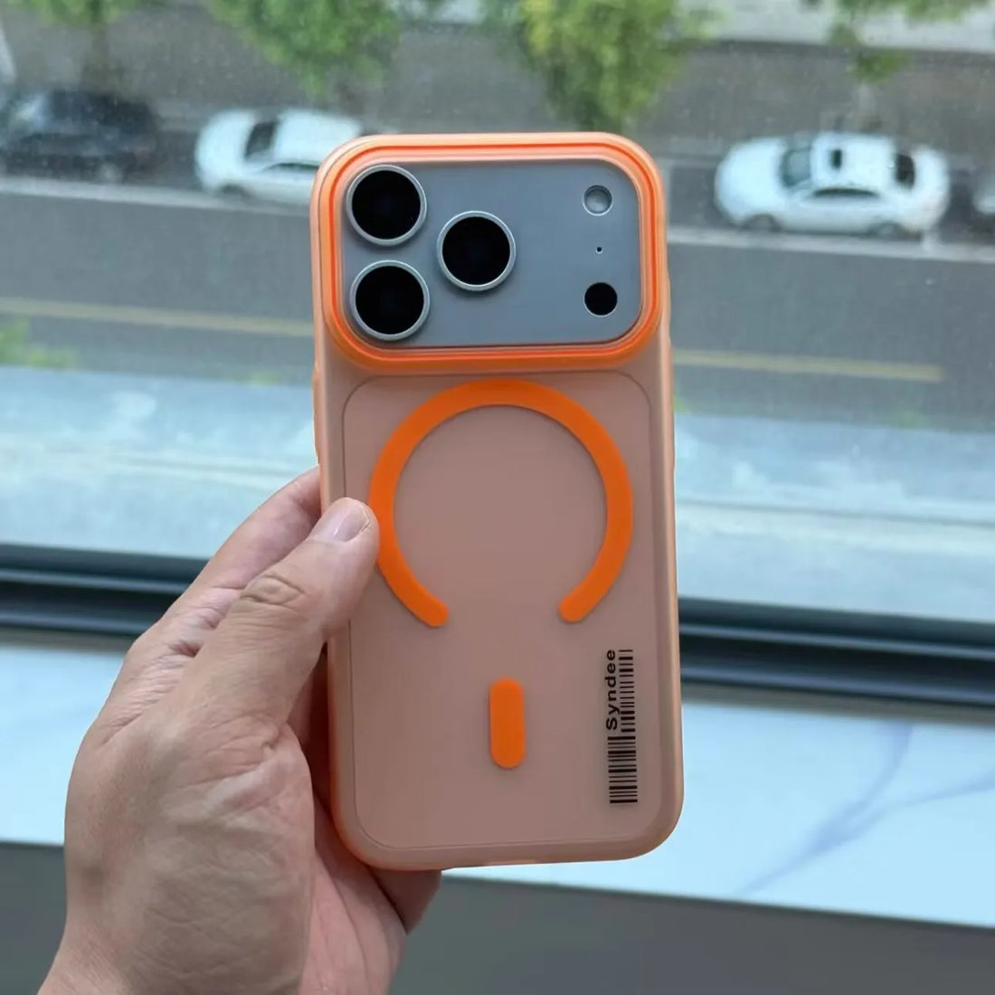 Luxury Matte Translucent Barcode Magnetic Case For iPhone 17 Air 16 15 14 13 12 11 Pro Max XR XS Plus MagSafe Charge Slim Cover