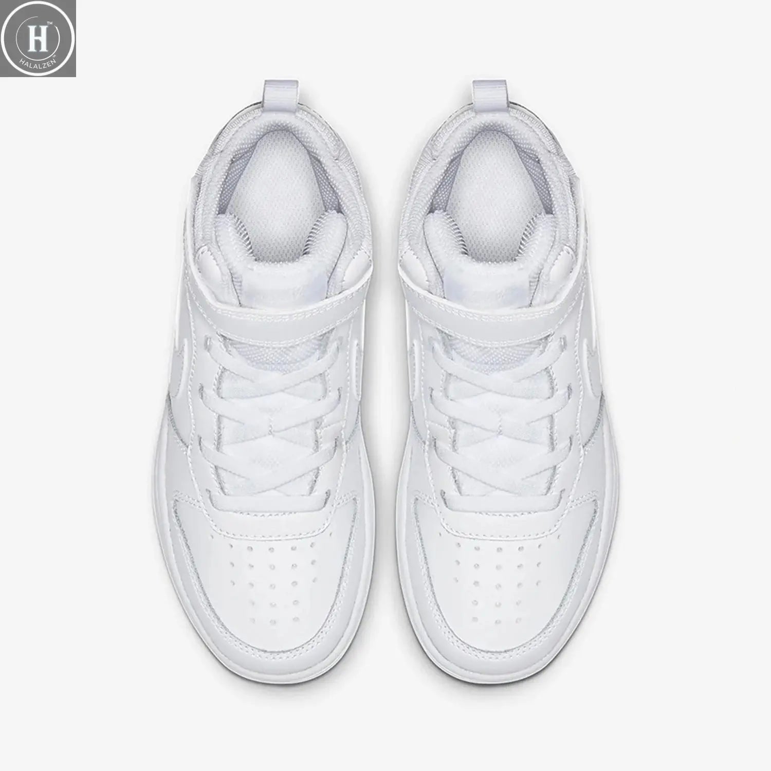 Nike genuine COURT BOROUGH (GS) Women's Big Kids Sports Casual Shoes CD7783-100 HALALZEN