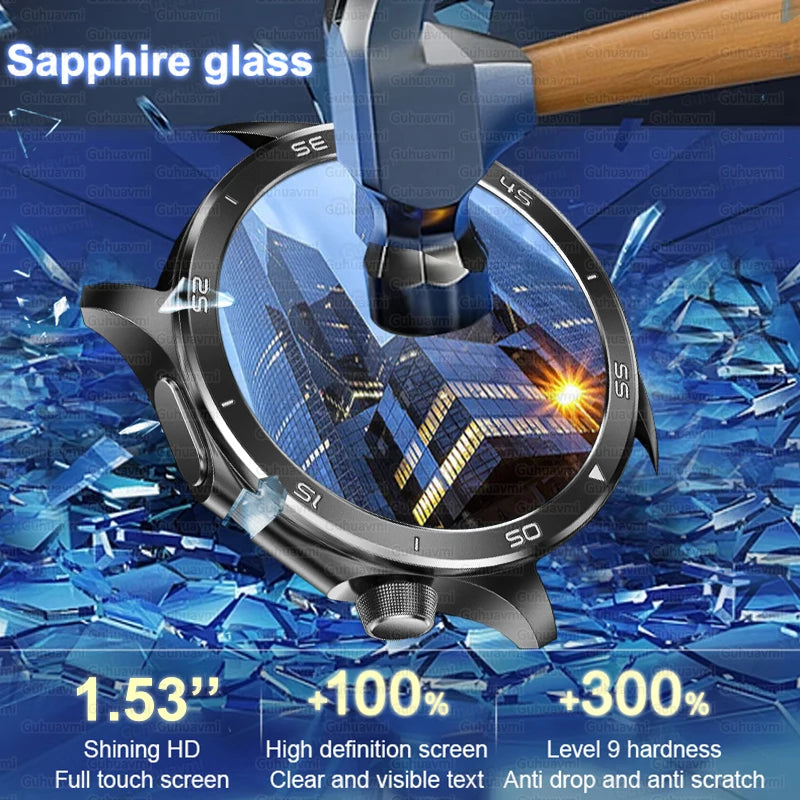 2025 New For OPPO Watch X2 GPS Smart Watch Men Bluetooth Talk Heart Rate Sports Fitness Tracker IP68 Waterproof Smartwatch Man