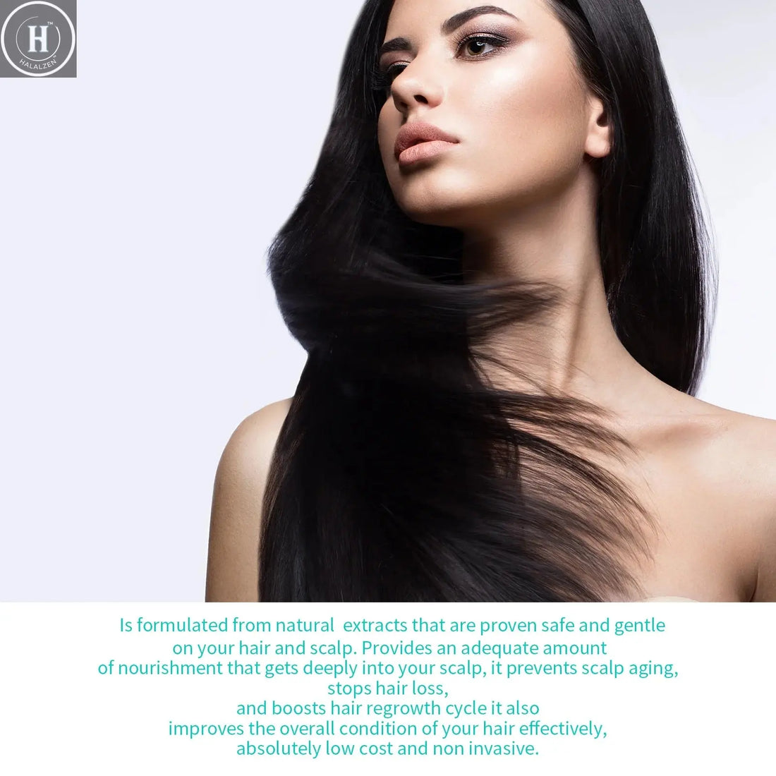 Dense Hair Ball Essence Thick Hair Root Strong Hairline Firm Hair Prevent Hair Loss Hair Care Serum Oil Hair Growth Roller HALALZEN