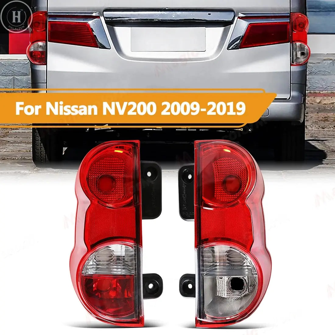 Tail Lamp For Nissan NV200 2009 2010 2011 2012 2013 2014 2015 2016 2017 2018 2019 Car Tail light Assembly Taillights Left/Right HALALZEN